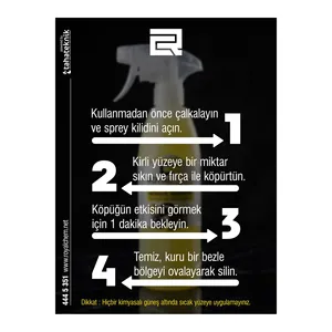 รอยัลเคม พรีเมี่ยม อินเทอร์เนอร์ดีเทลลิ่ง คลีนเนอร์ สเปรย์ 500 มล. ผลิตภัณฑ์ดูแลรักษารถยนต์ - Product Image 5