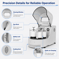 Broyeur à billes planétaire de laboratoire 10L XQM-10A, petite machine de broyage pour la production de nanopoudres, la chimie et la transformation alimentaire