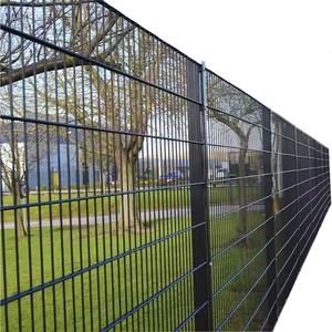 Approvisionnement d'usine 2d double fil en acier galvanisé <span class=keywords><strong>panneau</strong></span> de treillis soudé 868 clôture soudée double fil clôture clôture de jardin - Product Image 2
