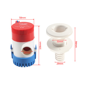 12/24V Mini Bilge Submersible <b>Pump</b> with 75kw Power Low OEM Customizable <b>Pumps</b> - Product Image 5