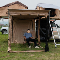 Tente de camping latérale pour voiture, double couche, imperméable, toutes saisons, en tissu Oxford 420D, prix usine, vente en gros, OEM