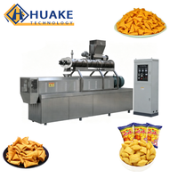 Extrudeuse industrielle à double vis en acier inoxydable pour la production de produits alimentaires sur ligne de transformation