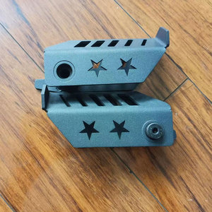 2022 accessoires extérieurs de voiture, pièce en acier au <span class=keywords><strong>carbone</strong></span> pédale de repose-pieds de porte avant pour Ford Bronco 2021-2022 - Product Image 6