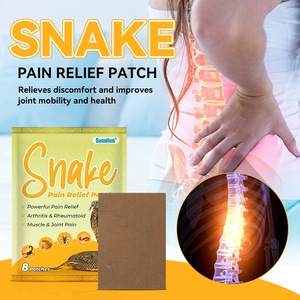 Parche para el Alivio del Dolor con <span class=keywords><strong>Veneno</strong></span> <span class=keywords><strong>de</strong></span> <span class=keywords><strong>Serpiente</strong></span>, 8 Tabletas/Bolsa, para Artritis, Artritis Reumatoide, Dolor Muscular y Articular - Product Image 3