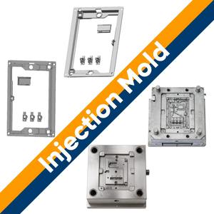 Plaque de fixation pour panneau plastique, durée de vie du moule 50 000-1 000 000 coups, moule d'injection multi-cavités, OEM ODM, ABS PP multi-matériaux - Product Image 2