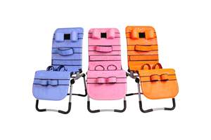Ergonomic Reclining Kids Bathing <b>Chair</b> for Disabled <b>Children</b> - Durable Frame & Secure Harness Shower <b>Chair</b> - Product Image 6