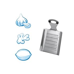 MetalTex Ginger Garlic Grater Pack Of 6 Stainless Steel Kitchen <b>Tool</b> For Mincing <b>Vegetables</b> And Herbs - Product Image 1