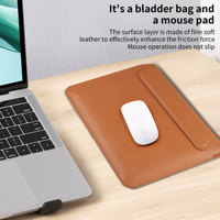 Étui pour ordinateur portable en cuir PU souple et mince de haute qualité pour ordinateur portable MacBook Air 13 pouces MacBook Pro 14 pouces