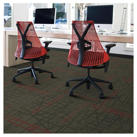 Vente de liquidation, prix bas, moquette en nylon de haute qualité, boucle en boucle, pour hall d'entrée, bureau, banque, hôtel, couloir, carreaux de moquette