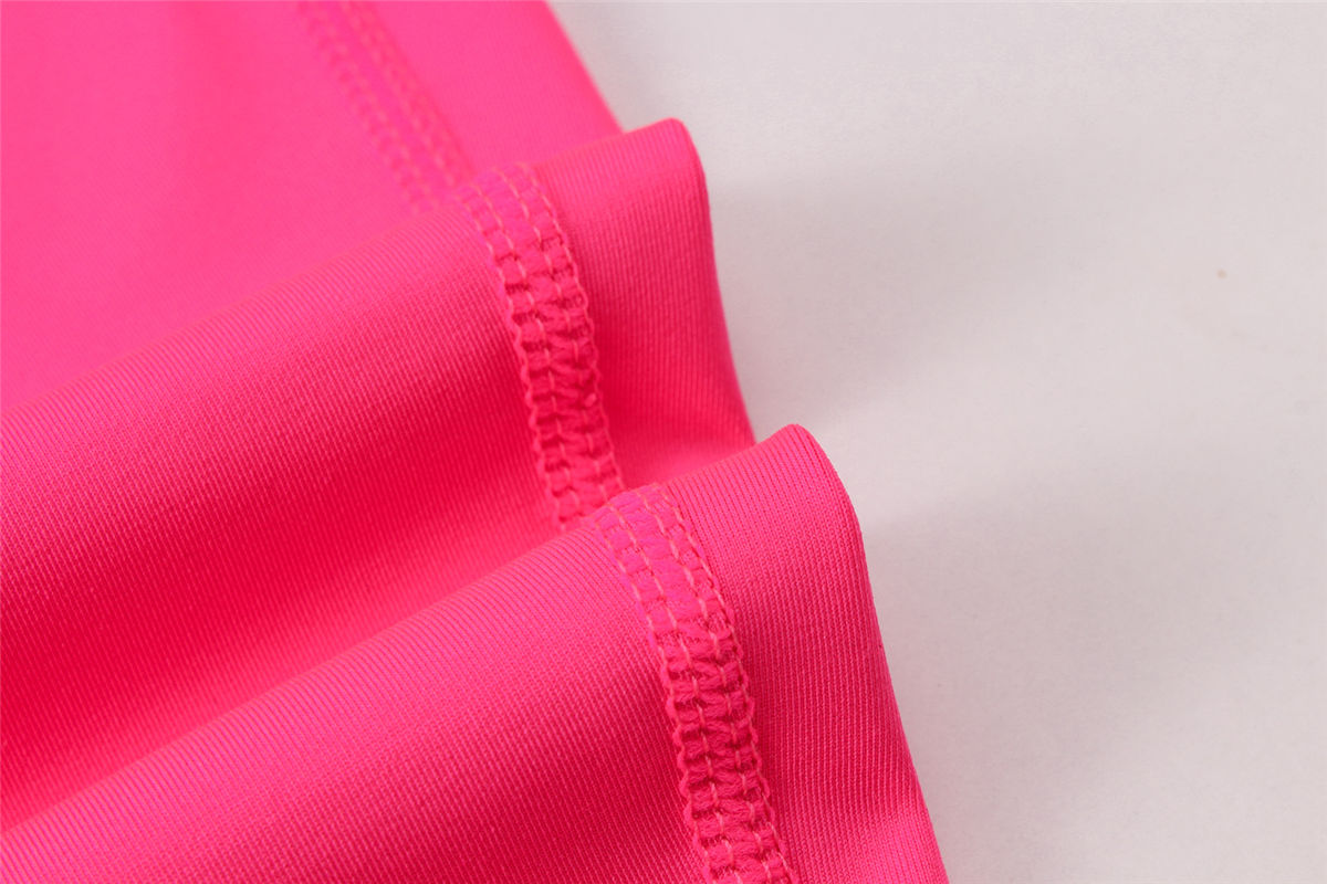 2021 hot sale solid hot pink color leggings work out leggings yoga pants