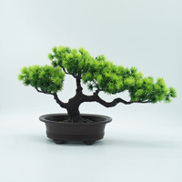 Meilleures ventes : Plantes artificielles Bonsaï avec vase pour décoration de table, Bonsaï artificiel d'accueil pour la maison, Plante graminée