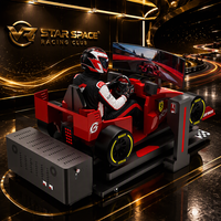 Simulateur de course à monnayeur en libre-service, machine de jeu de conduite autonome, équipement d'arcade commercial pour parc VR