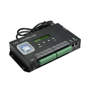 Contrôleur DMX512 8 ports H807SA, programmable, numérique, LED, lumière pleine couleur, 8 canaux, 8192 pixels, carte SD, Art-Net, contrôleur <span class=keywords><strong>DMX</strong></span> facile à utiliser - Product Image 1