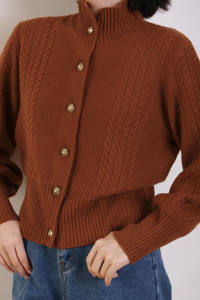 <span class=keywords><strong>Pull</strong></span> en <span class=keywords><strong>cachemire</strong></span> pour <span class=keywords><strong>femme</strong></span>, tricot d'hiver, demi col roulé, en laine - Product Image 5