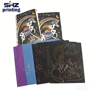Kit Artistico Educativo Fai-da-Te per Bambini, Set di Carta Magica da Graffiare, Miglior Regalo Creativo per Bambini - Product Image 1