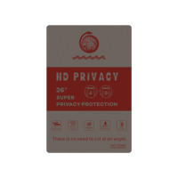 Film Hydrogel Anti-Espion Ultra-Fin 26 Degrés, Protection d'Écran Anti-Regard Indiscret Couverture Totale, Film TPU pour Téléphone Portable à Découper