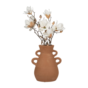Vaso in terracotta con manici per l'arredamento del soggiorno, vaso per fiori in stile boho per la casa, la camera da letto e l'ufficio. - Product Image 4