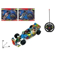 Voiture télécommandée MAZZEO GIOCATTOLI RC Speed Race à l'échelle 1:22 avec volant de direction pour enfants, pour des courses amusantes