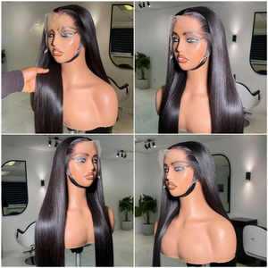 Échantillon Gratuit : Perruque Cambodgienne Sans Colle HD Lace, Perruque Frontale 360 Lace en <span class=keywords><strong>Cheveux</strong></span> Vierges Alignés dans le Sens des Cuticules, Tissages et Perruques en <span class=keywords><strong>Cheveux</strong></span> Humains Indiens Bruts - Product Image 3