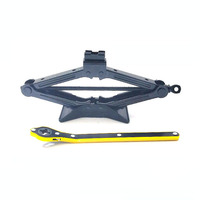 Professionnel 2T acier ciseaux Jack manuel Portable voiture ascenseurs cliquet poignée voiture crics voiture urgence pneu changement outils à main