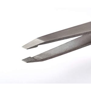 Pinzas profesionales para cejas de colores al por mayor, pinzas para cejas de acero inoxidable con logotipo personalizado con su propia marca - Product Image 4