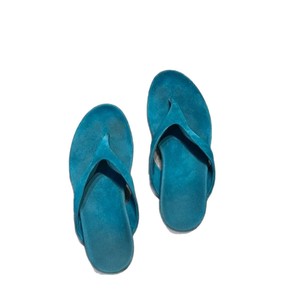 Faux Suede Flip Flops Women Open Toe <b>Summer</b> Outdoor <b>Slippers</b> Soft Rubber Outsole Anti-Slippery Comfortable Round Toe Sandals - Product Image 5