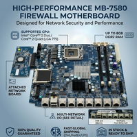Für MB-7580 MB-7580W Firewall-Motherboard LGA1151 H110 Chipsatz 5 Intel I211 Gigabit LAN Netzwerksicherheits-Hauptplatine