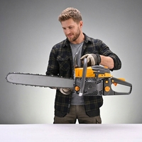 Tronçonneuse industrielle professionnelle à essence de haute qualité 5200/5800 pour le bricolage, le défrichement et la coupe du bois – Nouvelle arrivée, certifiée CE, OEM