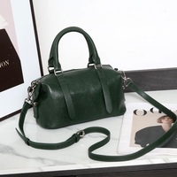 Bolso Boston de gran capacidad para mujer, bolso de hombro para teléfono móvil, bolsos de marca originales de alta calidad a la moda de cuero genuino