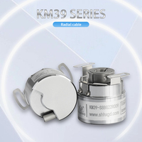 Encodeur Absolu Binair HENGXIANG KM39 à Arbre Cannelé de 10 mm, 6000 tr/min, 16 Bits, Encodeur Rotatif Multivoltaire pour Contrôle de Mouvement de Moteur Servo