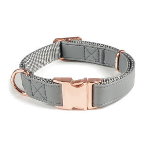 Arnés de diseño personalizado para perro, conjunto de <span class=keywords><strong>Collar</strong></span> a juego, Bandana de neopreno Reversible y correa - Product Image 3