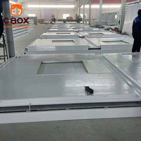 Cbox Maison Conteneur Modulaire Pliable à Assemblage Rapide pour Projets de Logement de Chantier