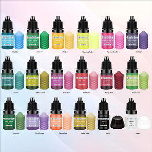 Colorant pour bougies non toxique, facile à utiliser, 36 couleurs, 5 ml, pour la fabrication de bougies DIY, couleurs vives, pigment pour bougies à la cire de soja - Product Image 6