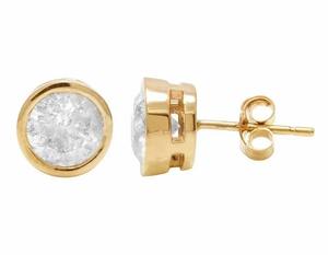 High Quality Genuine Lab Grown Diamond <b>Earrings</b> for Women Rose Gold <b>Rhodium</b> Plated Trendy IGI Certified for Wedding Parties - Product Image 2