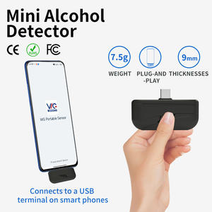 Mini Portátil Alcohol Tester para Detectar Overnight Alcohol FCC ID Compliant - Product Image 6