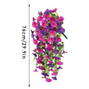 ดอกไม้ประดิษฐ์ติดผนังรูปดอกไม้ยิปโซฟิลลาขนาด 29.5 นิ้ว สีขาว ทำจากผ้าไหม สำหรับตกแต่งบ้าน งานแต่งงาน และระเบียง - Product Image 5