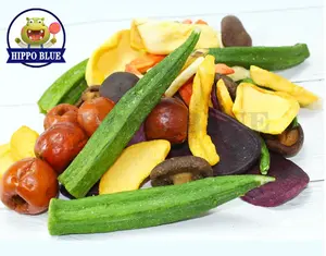 Mixed dried fruit vegetable chips