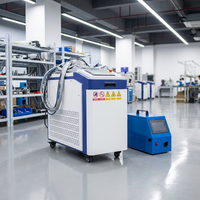 Machine de soudage au laser à fibre portable 1500W, système de soudage au laser industriel pour la fabrication de métal et les joints de quincaillerie