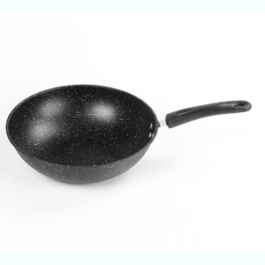 Set di pentole antiaderenti in pietra medica 3 pezzi Wok antiaderente senza fumo e pentola per zuppa per bistecca e zuppa regalo di famiglia - Product Image 5