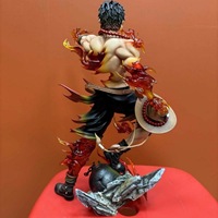 Figur Anime One Piece 26CM Portgas D Ace Gk Collection Boneka Model PVC Action Figure Patung Mainan Hadiah Ulang Tahun untuk Penggemar Anime
