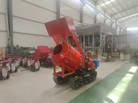 Mini-bétonnière diesel Goodway Zebra, mini-dumper sur chenilles, camion de chantier, moteur EU5 EPA4, boîte de vitesses