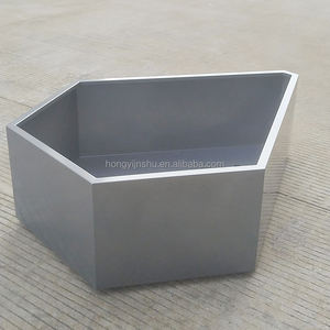 Jardinière rectangulaire en acier inoxydable de taille personnalisée pour l'extérieur avec revêtement en poudre pour la maison et le jardin dans les espaces publics - Product Image 3