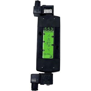 Válvula Solenoide XBHLQAGHH Serie 553, 230V 50Hz, Puerto G1/2, Válvula de Control Biestable para Gas - Product Image 1