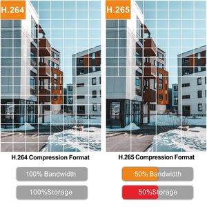 Profesional 50X Zoom láser 1000m Protección contra rayos visible 8MP 4K PTZ Cámara DE SEGURIDAD Gran angular Visión nocturna CMOS IP Poe - Product Image 4