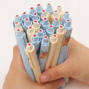 アニマルキングダムトライアングルゲルペンクリエイティブ学生文房具署名ペンブルー/ブラックインク0.7mm - Product Image 2