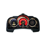 Tableau de bord numérique LCD 12,3 pouces pour Toyota Hilux 2005-2015, panneau de compteur de vitesse, cockpit virtuel