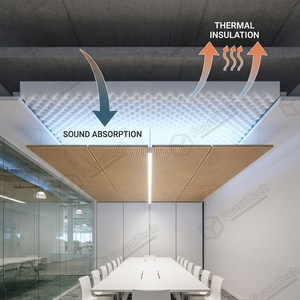 Panneau <span class=keywords><strong>acoustique</strong></span> d'insonorisation isolation blanche et matériau insonorisé pour voiture <span class=keywords><strong>mousse</strong></span> <span class=keywords><strong>acoustique</strong></span> blanche - Product Image 3