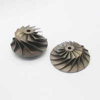 Turbine de moteur turbo-jet personnalisée, usinage cnc à 5 axes OEM
