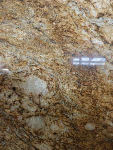 Imperial Vàng <span class=keywords><strong>Granite</strong></span> tấm tự nhiên vàng vàng đánh bóng tường gạch lát sàn cho nhà bếp bàn Vanity Tops hiện đại hoàng gia - Product Image 5