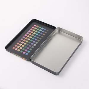 จานสีผสมโลหะแบบพับได้กระป๋องสีน้ำแบบพกพาขนาดเล็กสำหรับเดินทาง - Product Image 6